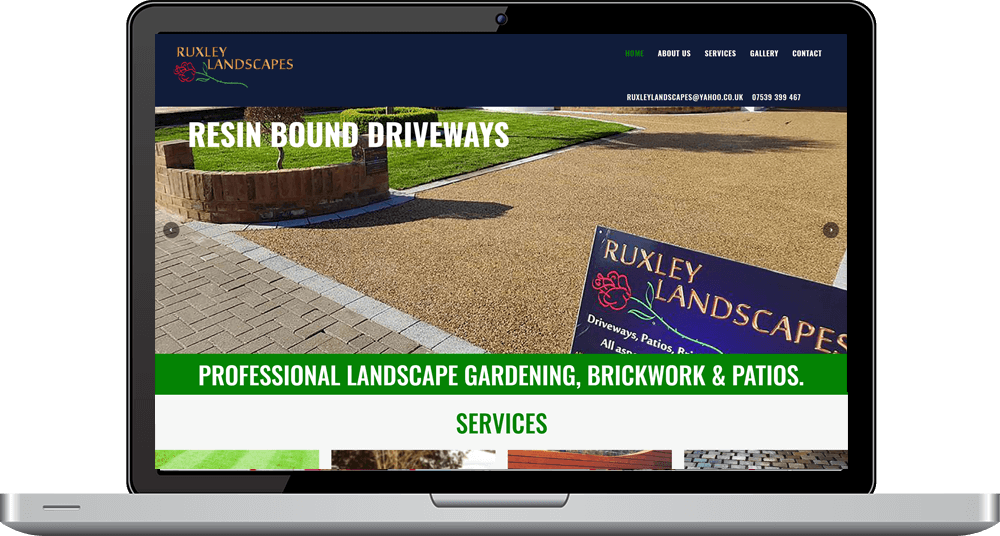 Ruxley Landscapes Website