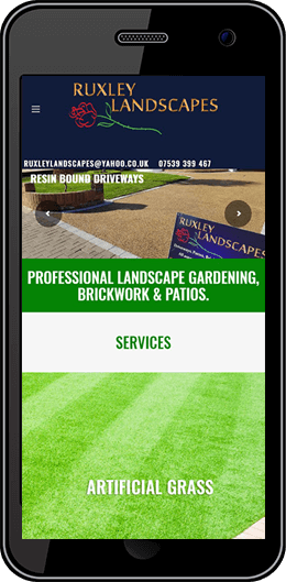 Ruxley Landscapes Website