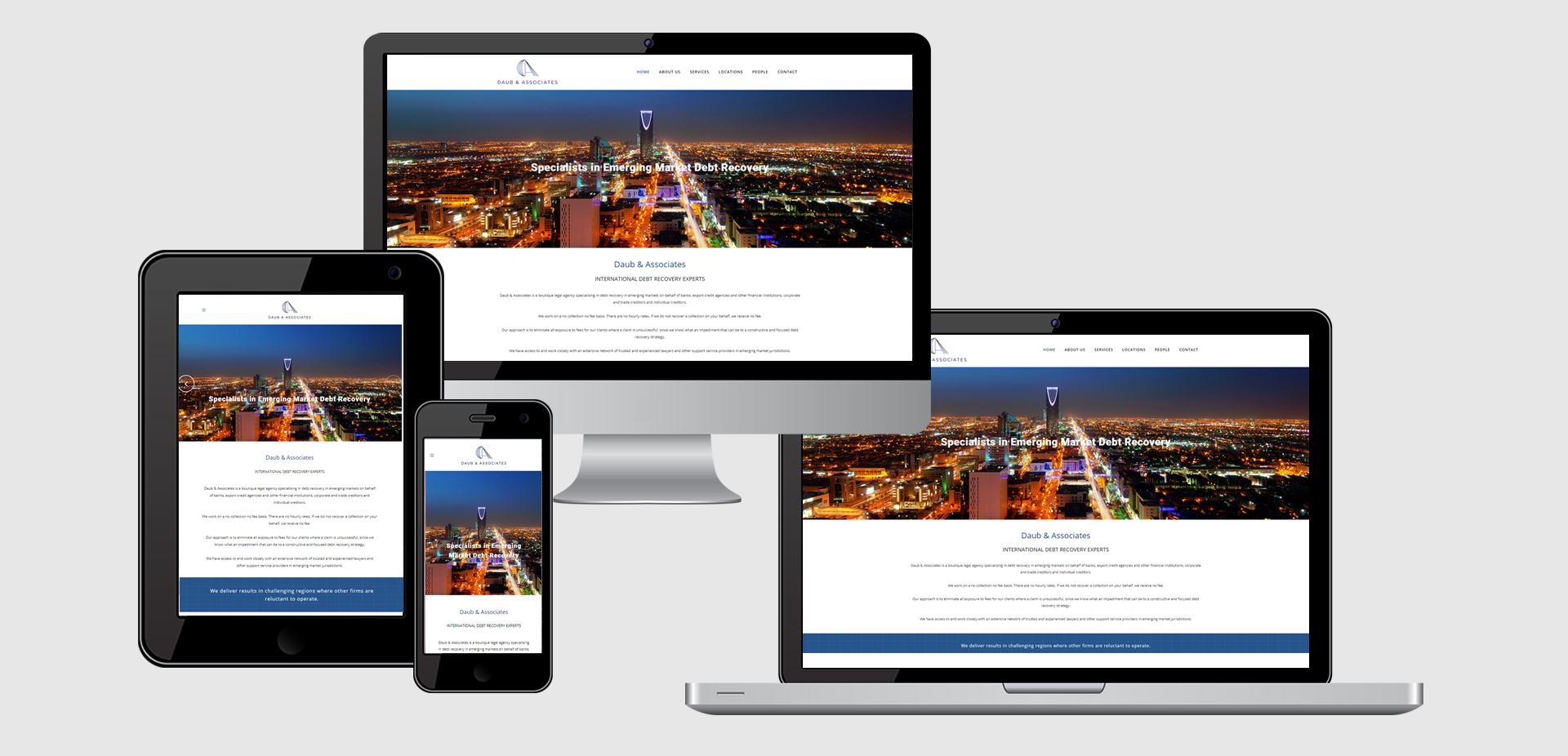 Daub & Associates website